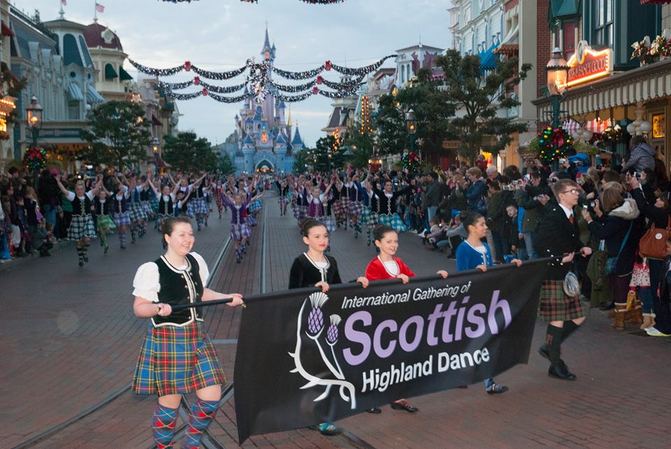 Skye Highland Dancers, Disney Parade